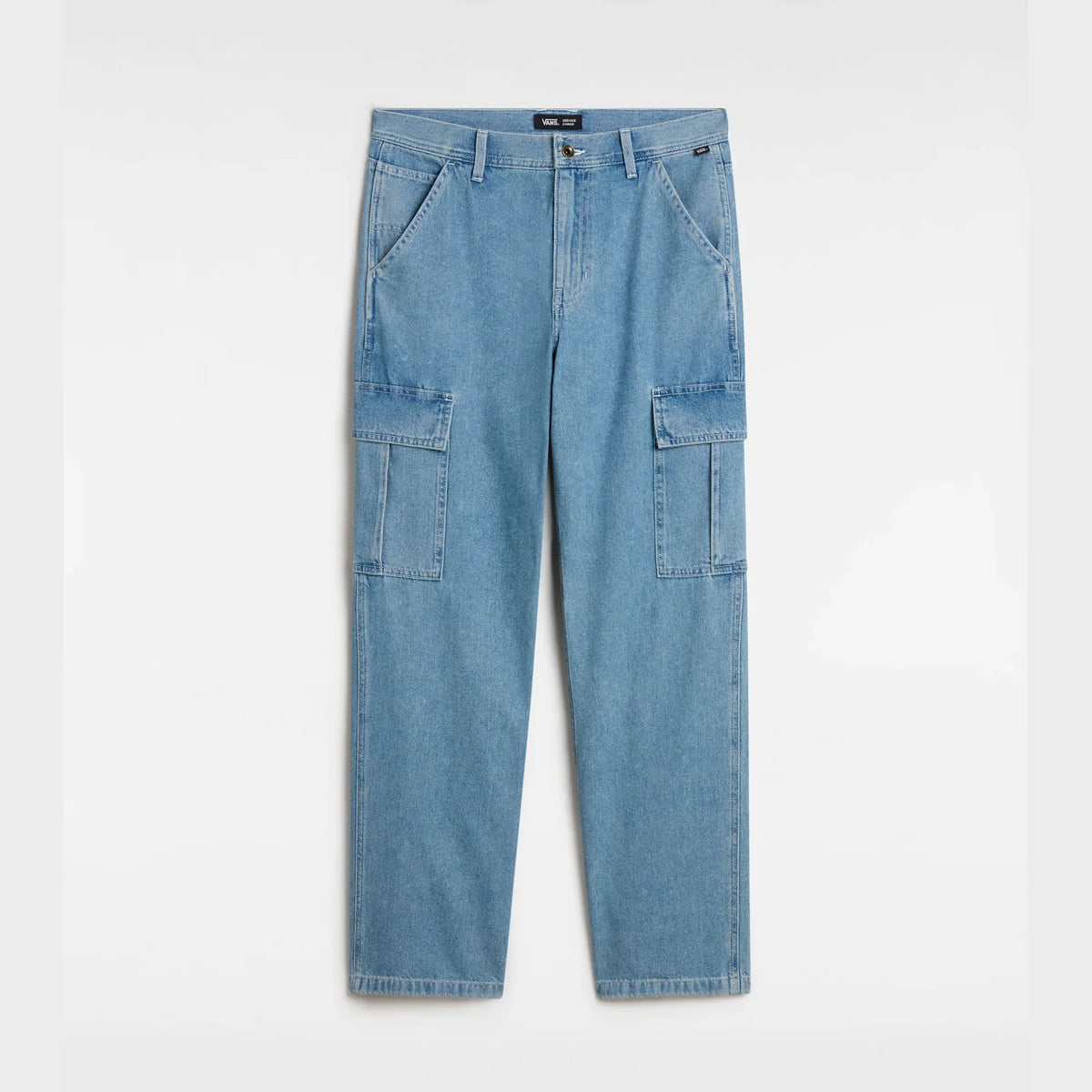VANS Service Cargo Loose Denim Pant STONEWASH/BLUE kép 1