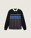 VANS Harrison Rugby LS Knit BLACK/ASPHALT Ing VN000HDZKOU1 - 1