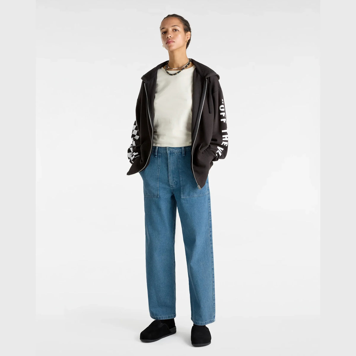 VANS Union Relaxed Denim Carpenter Pant Stone Wash kép 6