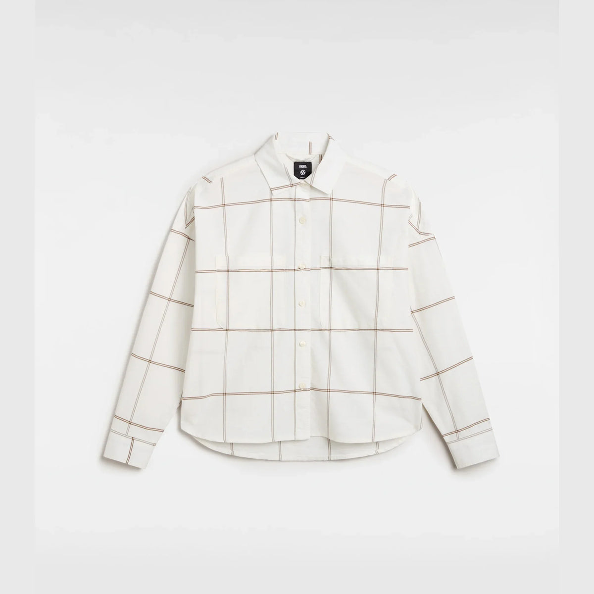 VANS ANTICA BOXY LS SHIRT marshmallow kép 1