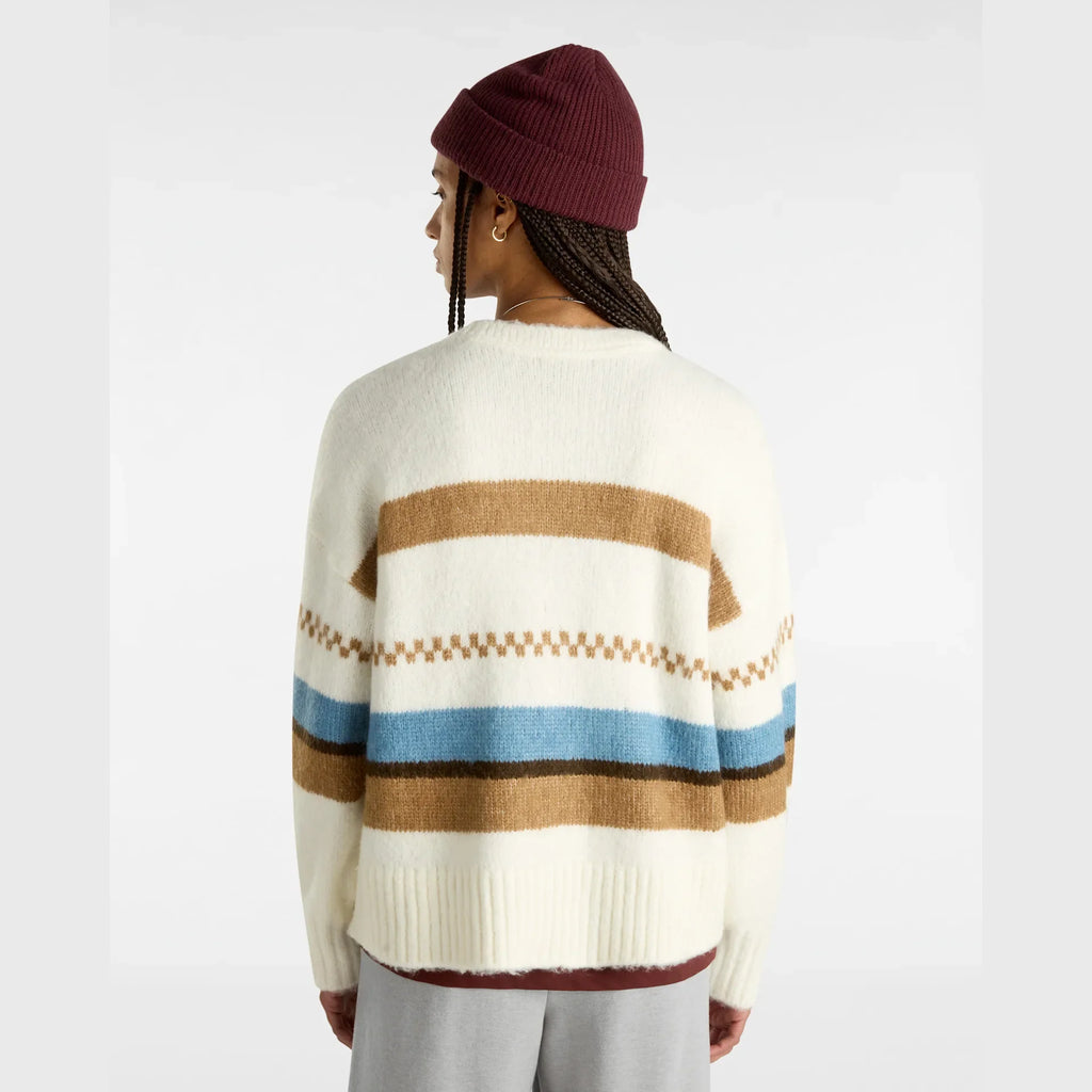 VANS Valerie Stripe Cardigan marshmallow kép 4