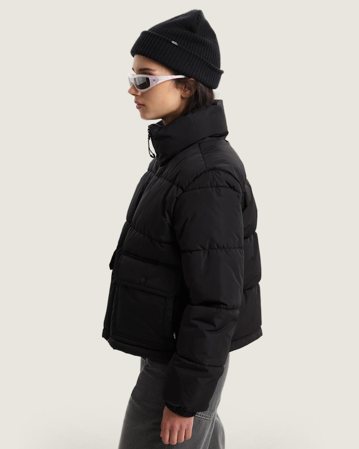 VANS MTE Aubrey Primaloft Puffer Black Kabát VN000HJVBLK1 - 4