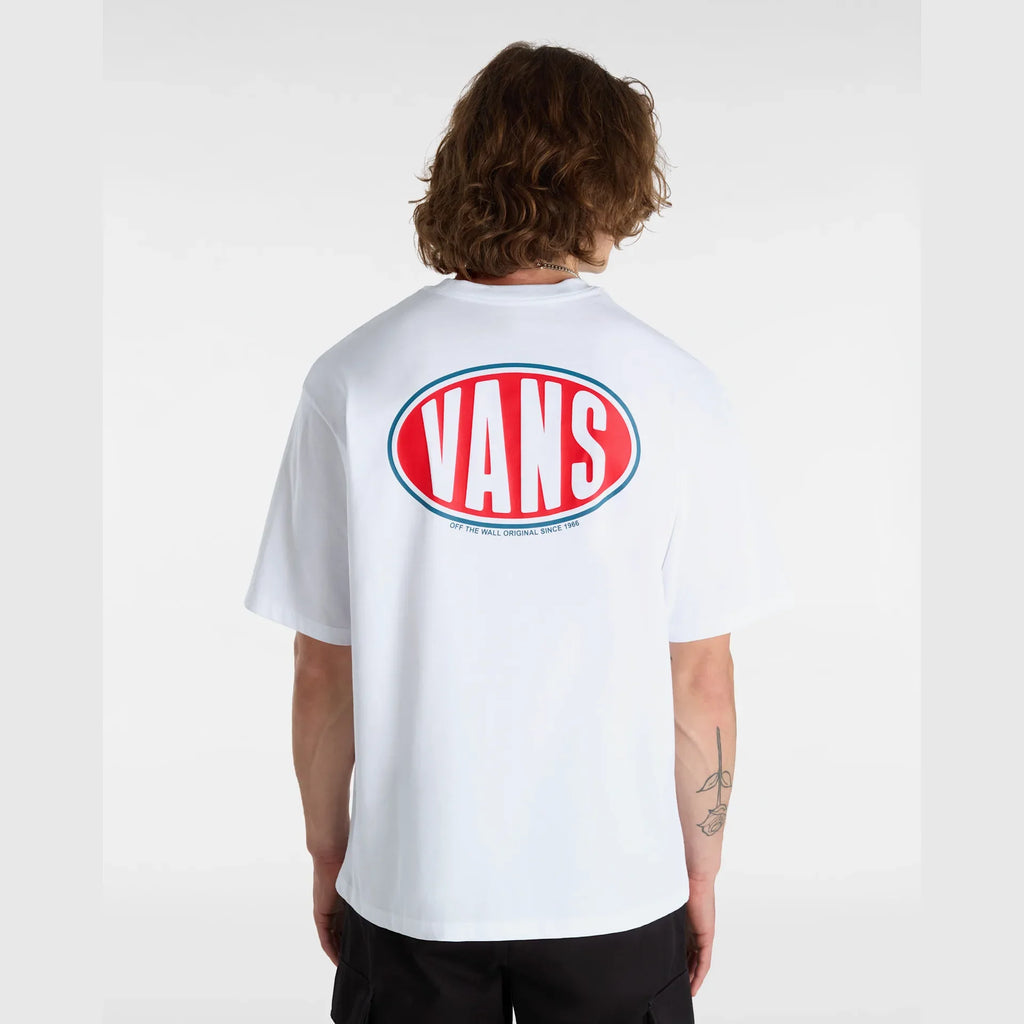VANS Spray On SS White Póló kép 4