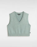 VANS Syd Sweater Vest GRAY MIST Mellény VN000HQ3M8I1 - 1