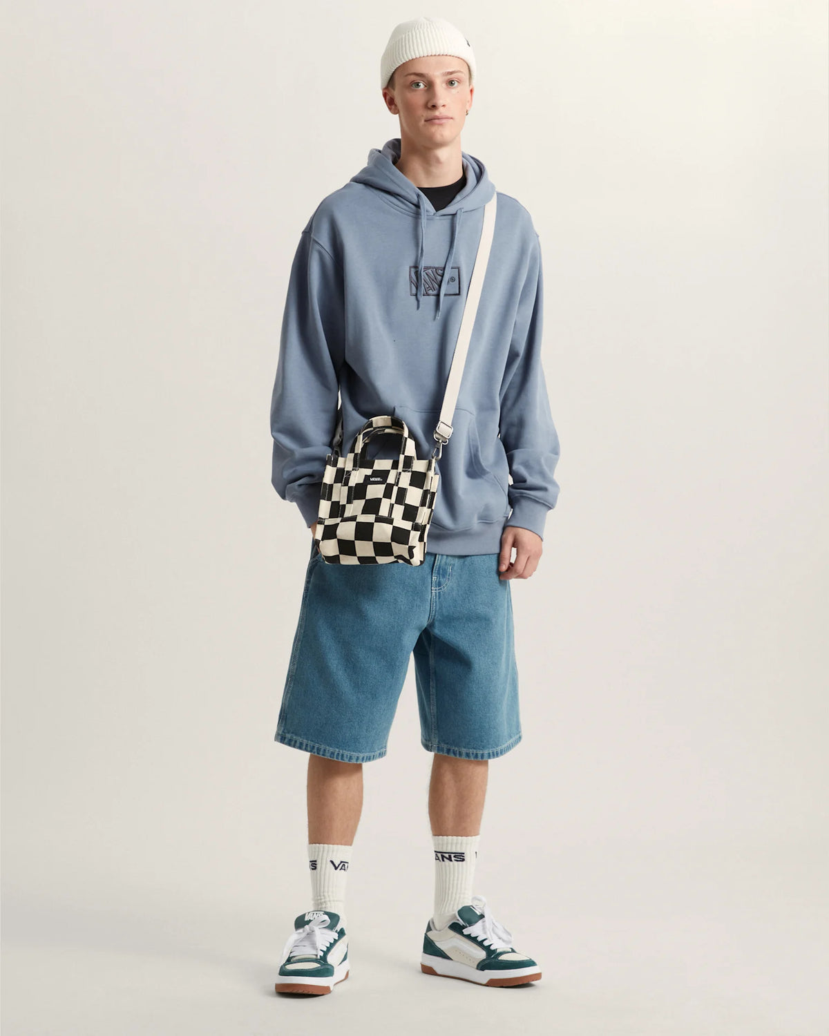 VANS Lil Pergs Tote antique white Bevásárlótáska VN000HRW3KS1 - 5