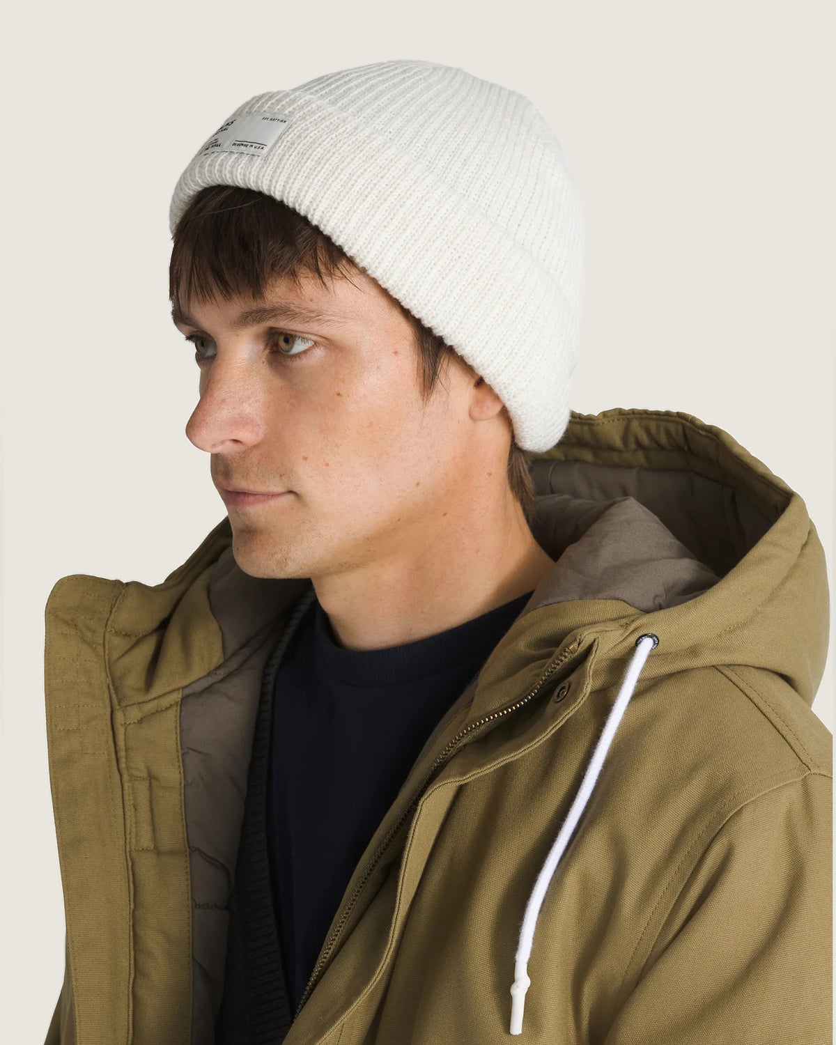VANS Hamlin Cuff Beanie marshmallow VN000HSWFS81 - 4