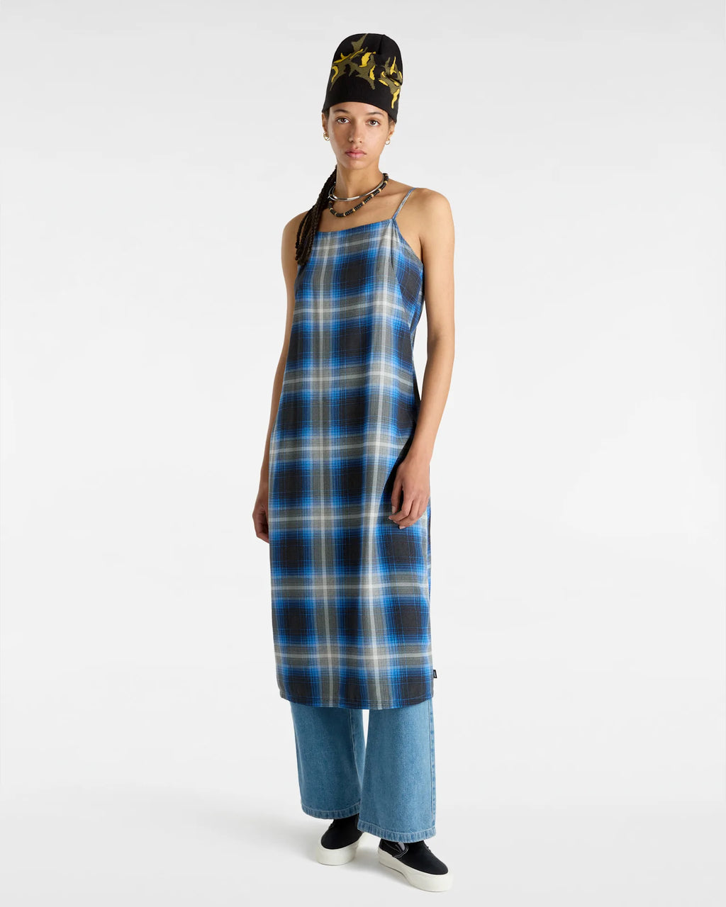 VANS Camden Slip Dress True Blue Ruha VN000HUP7WM1 - 5