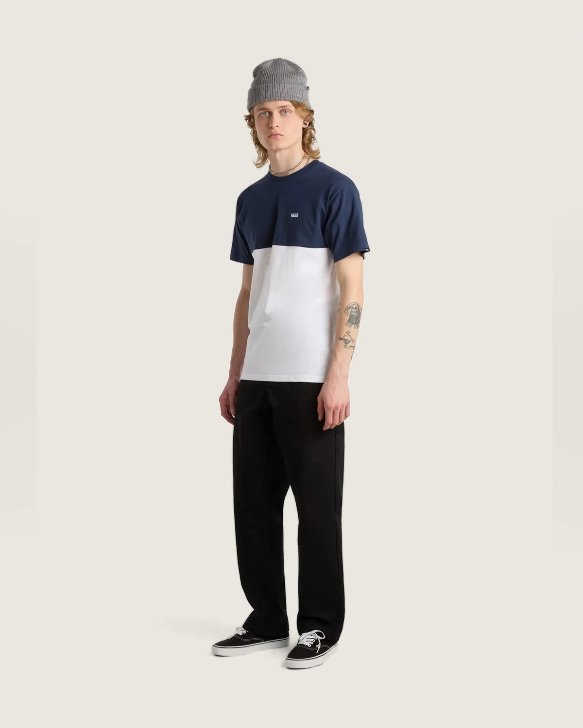 VANS Authentic Chino Relaxed Pant Black kép 5