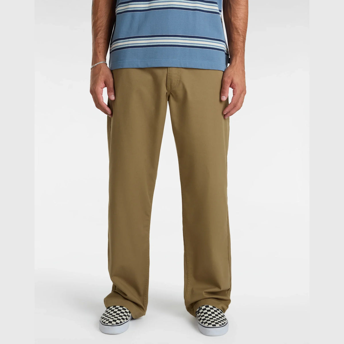VANS Authentic Chino Loose Pant Gothic Olive Nadrág kép 3