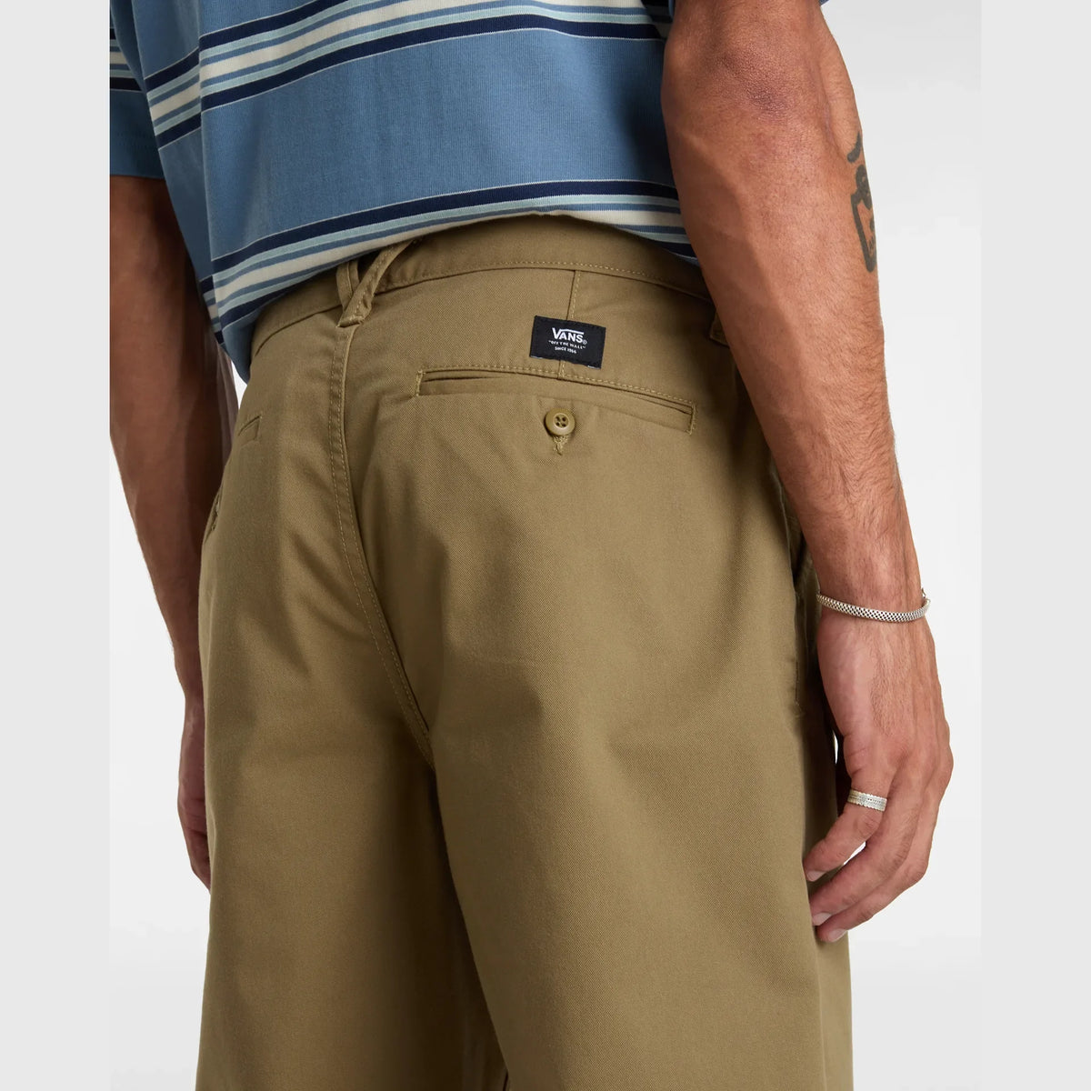 VANS Authentic Chino Loose Pant Gothic Olive Nadrág kép 8