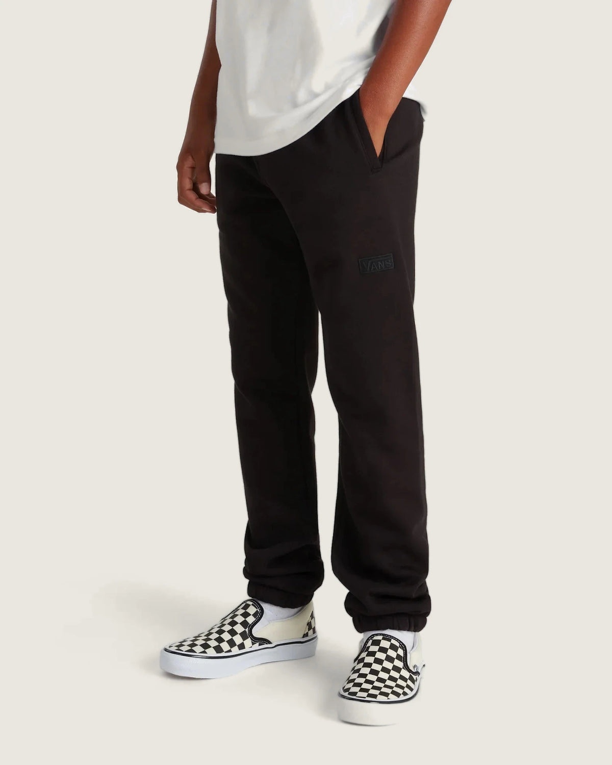 VANS Core Basic Relaxed Fleece Pant Black kép 3
