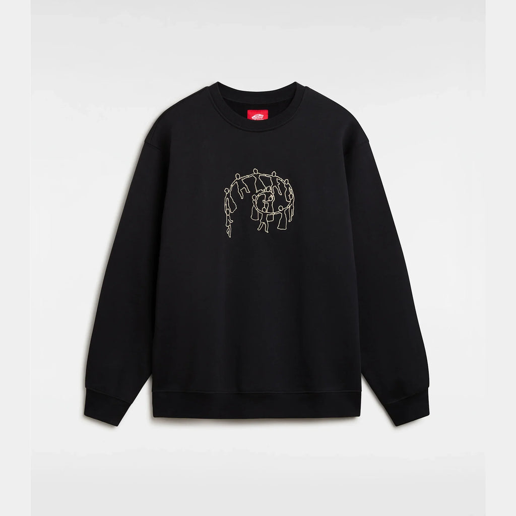 VANS Skate Hold Hands PO Crew Black kép 1