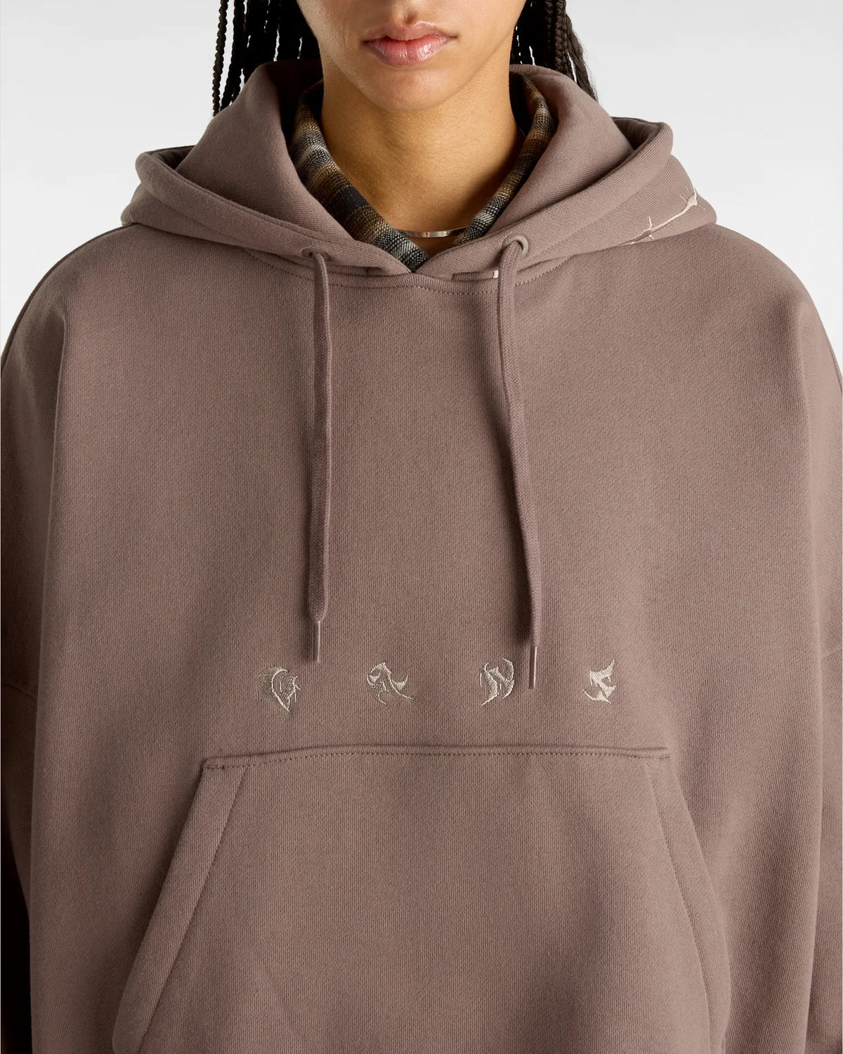 VANS Skate Wire Loose PO Hoodie DEEP TAUPE kép 7