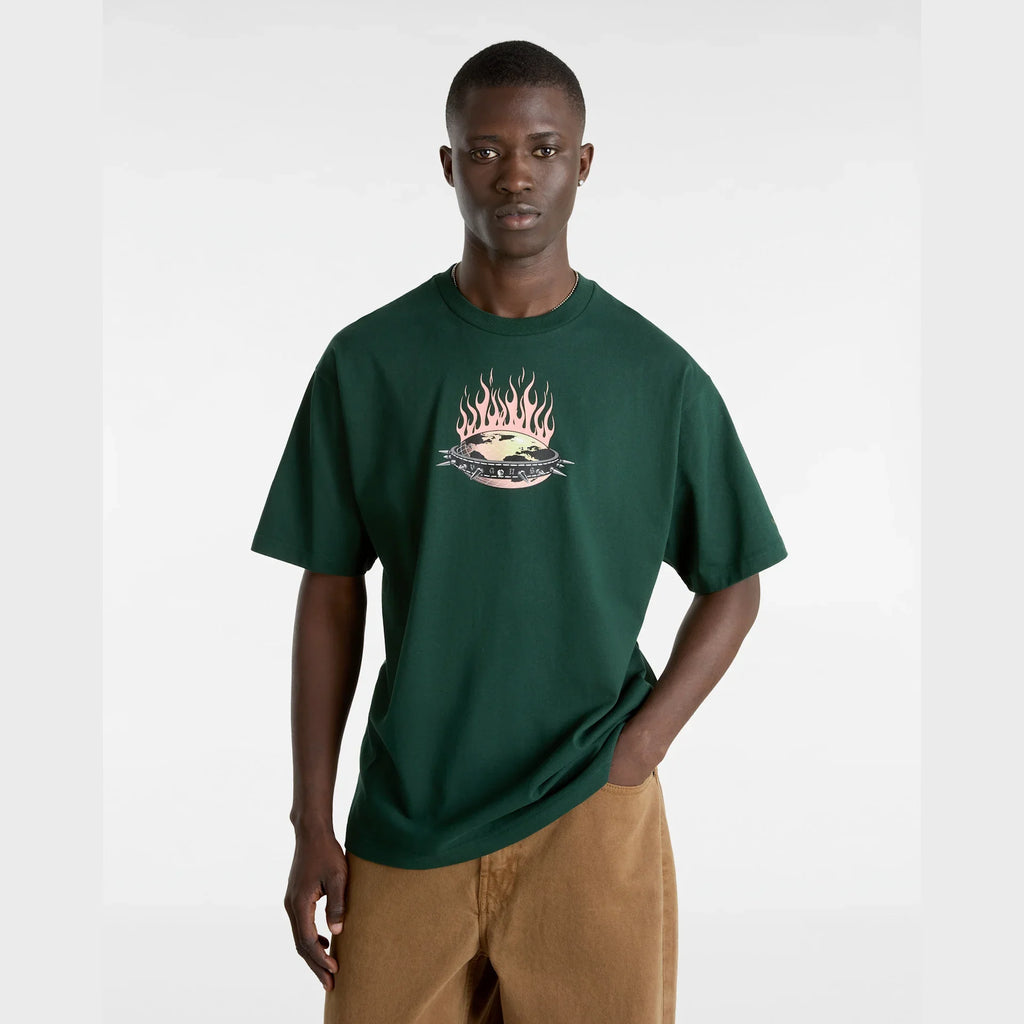 VANS Skate Global Dominance SS Tee SCARAB kép 3