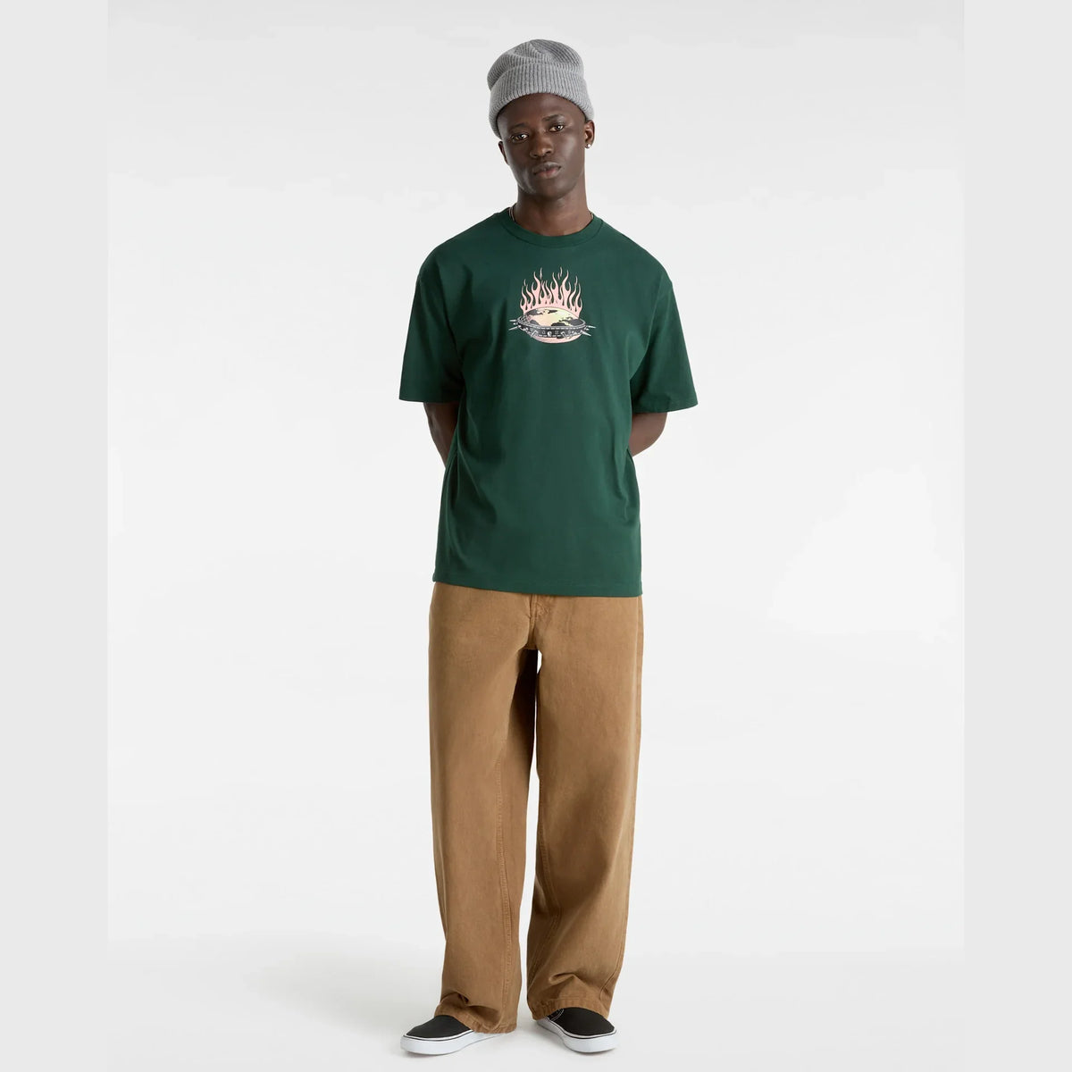 VANS Skate Global Dominance SS Tee SCARAB kép 5