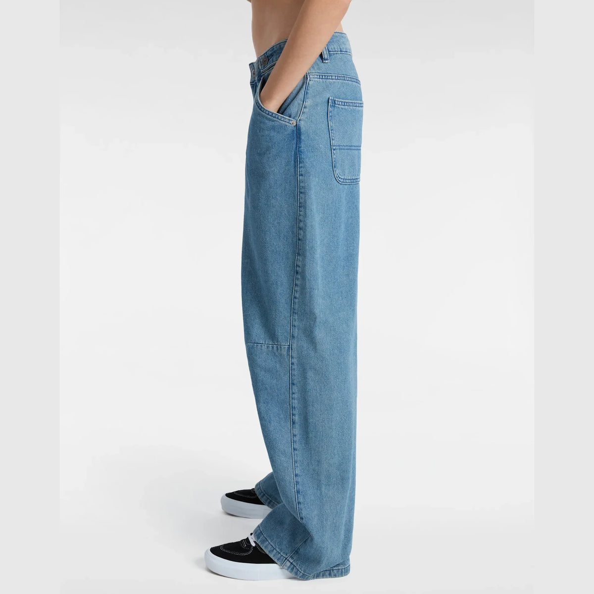 VANS Curbside Denim Pant Stone Wash kép 5
