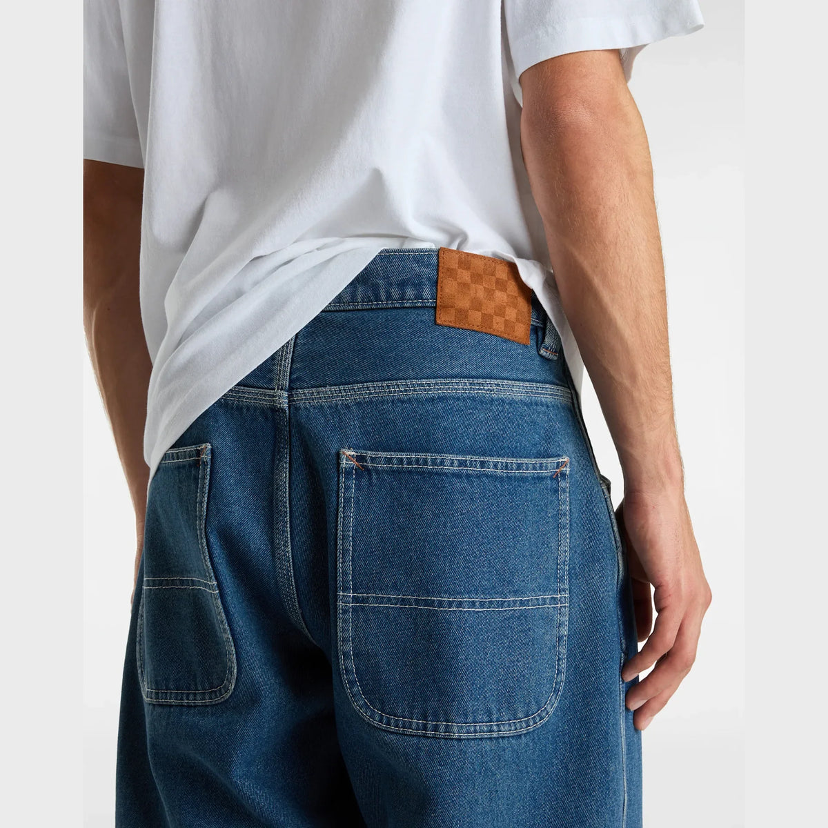 VANS Skate Check-5 Loose Denim Vintage Indigo Nadrág kép 8