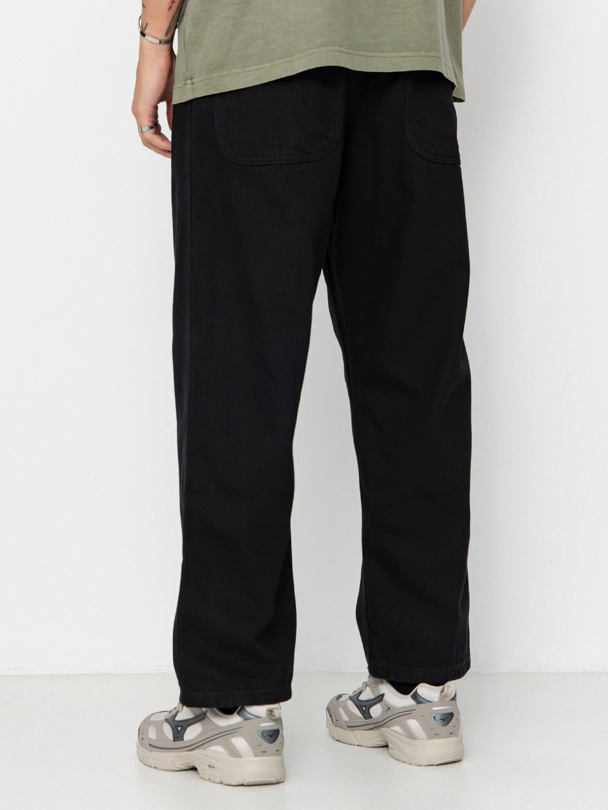 VANS Skate Check-5 Loose Denim Black Denim Nadrág kép 5