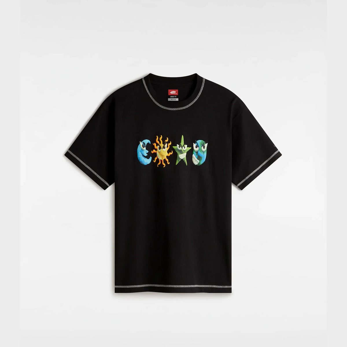 VANS Skate Clay SS Tee Black kép 1