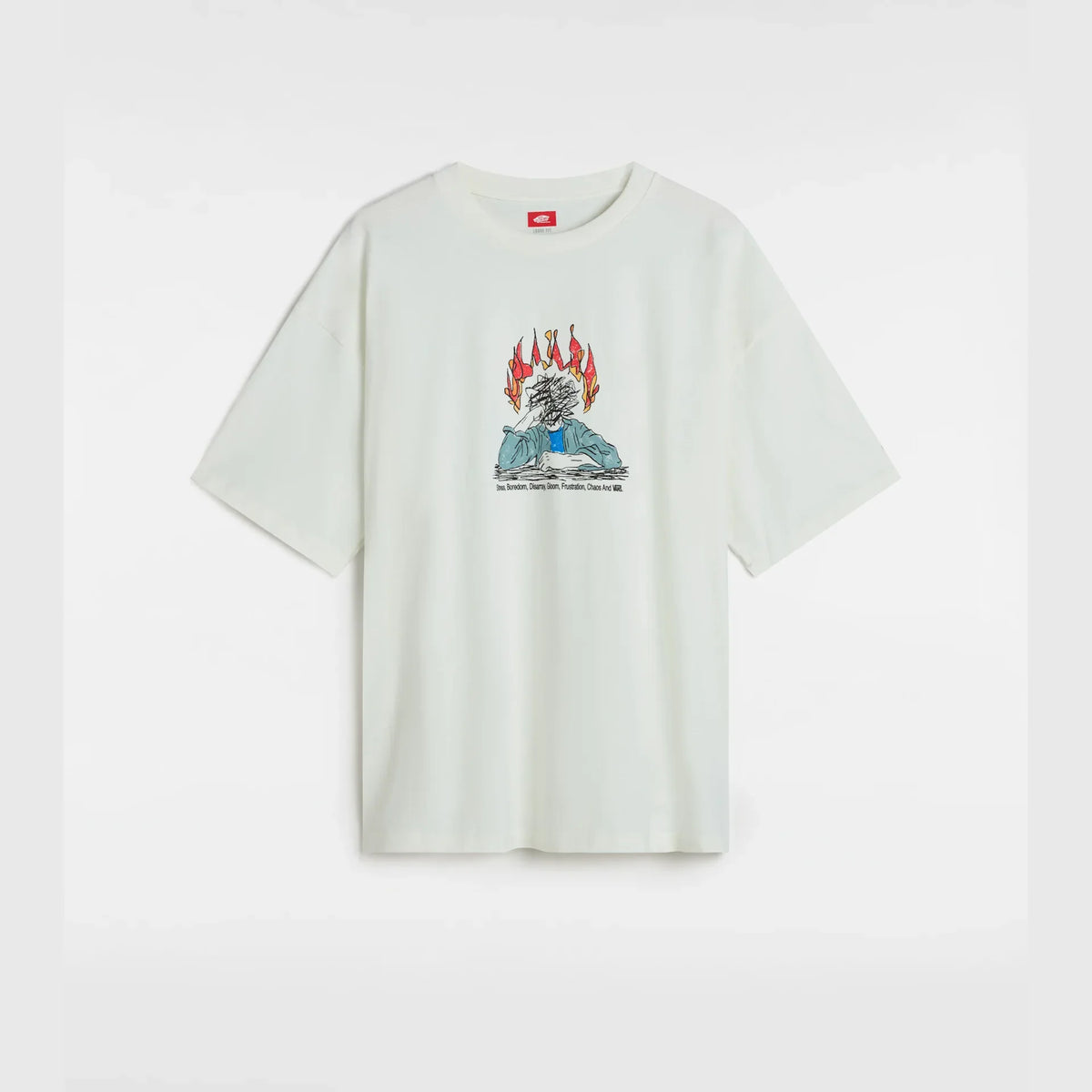 VANS Skate Thinking SS Tee marshmallow kép 1