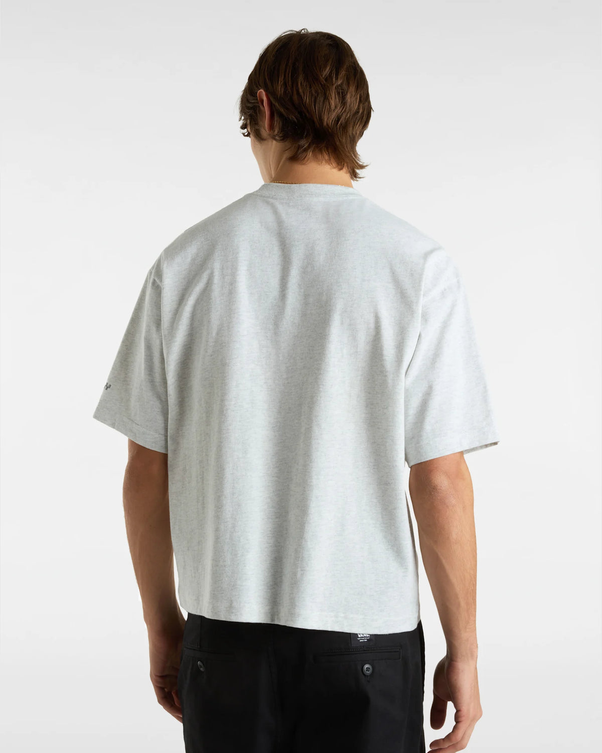 VANS Skate Ying Yang Eyes Short SS Tee ASH HEATHER VN000M0VRKZ1 - 6