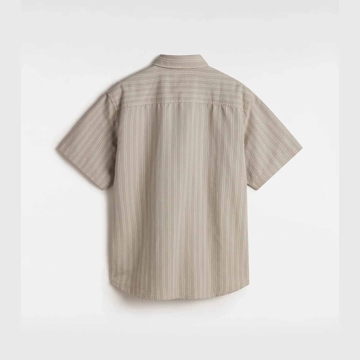 VANS Lawson Stripe SS Woven London Fog/LemonIcing kép 2