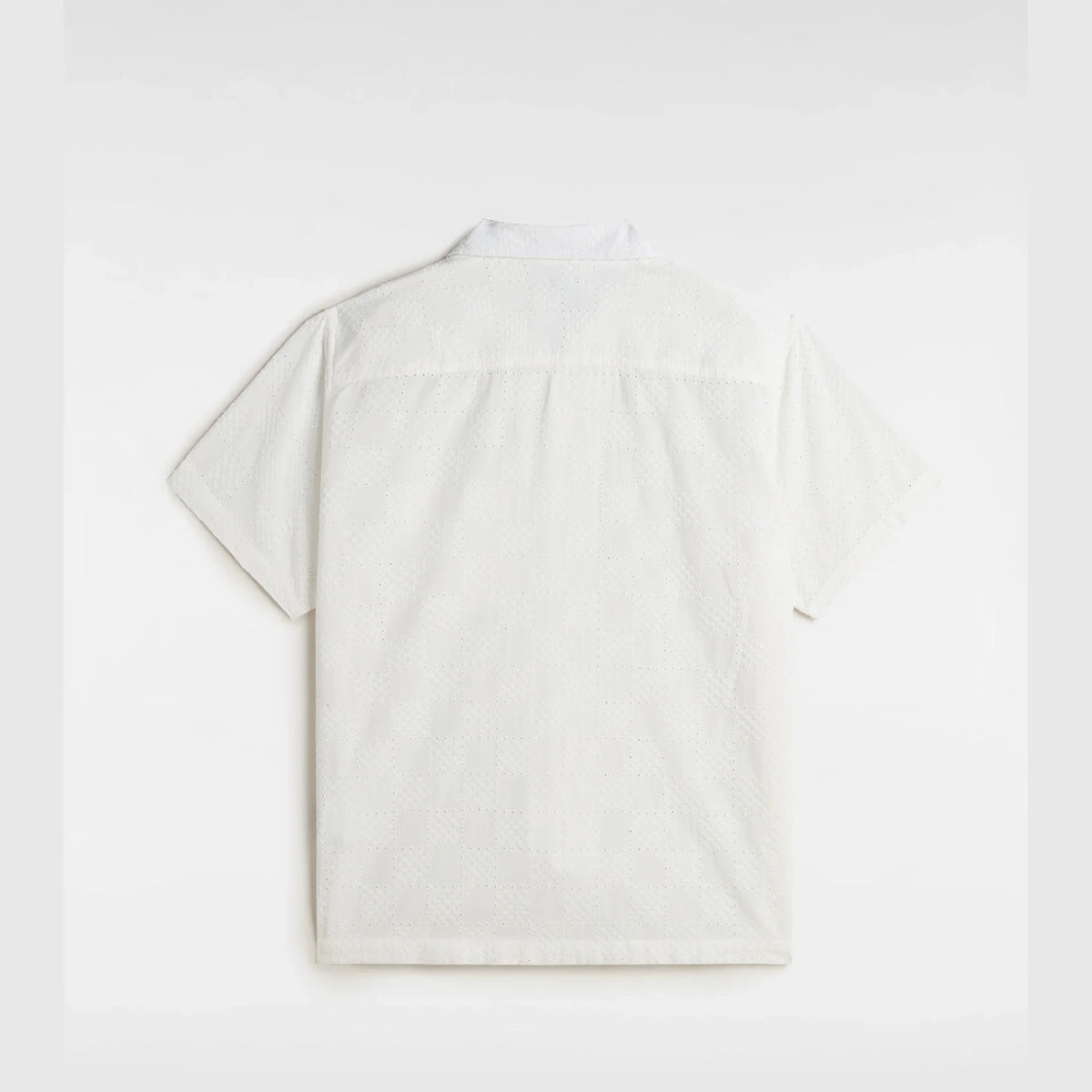 VANS Wayside Eyelet SS Woven marshmallow kép 2