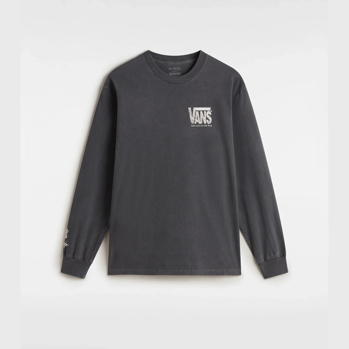 VANS MTE Fly In The Web LS Tee Black kép 1