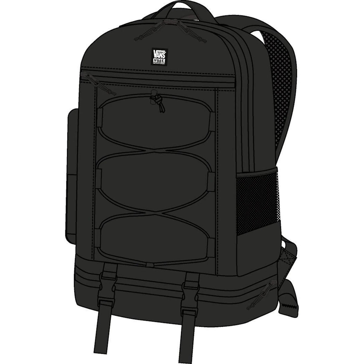 VANS MTE Breakout Backpack Black kép 1