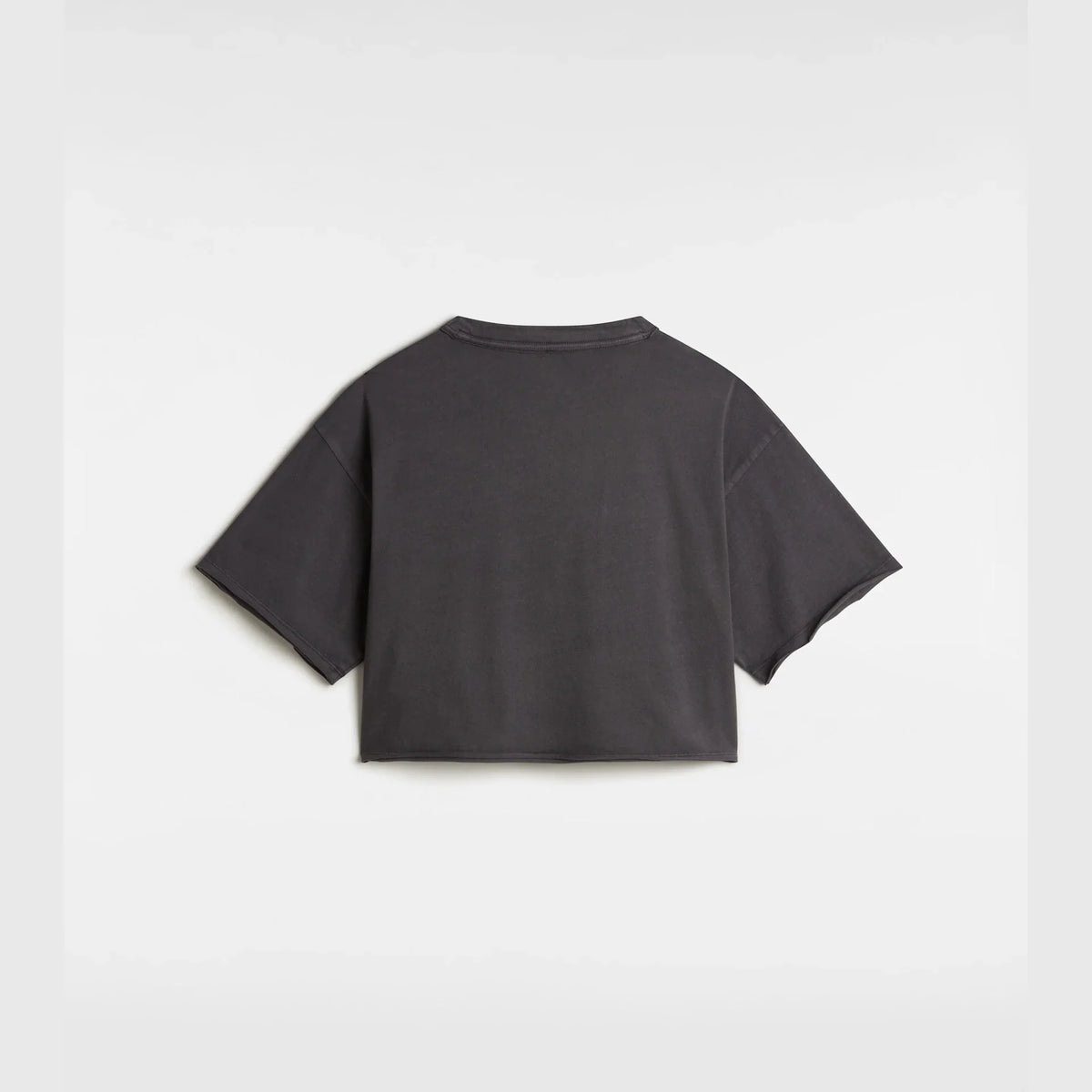 VANS Relaxed Crop Wash SS Tee Black kép 2