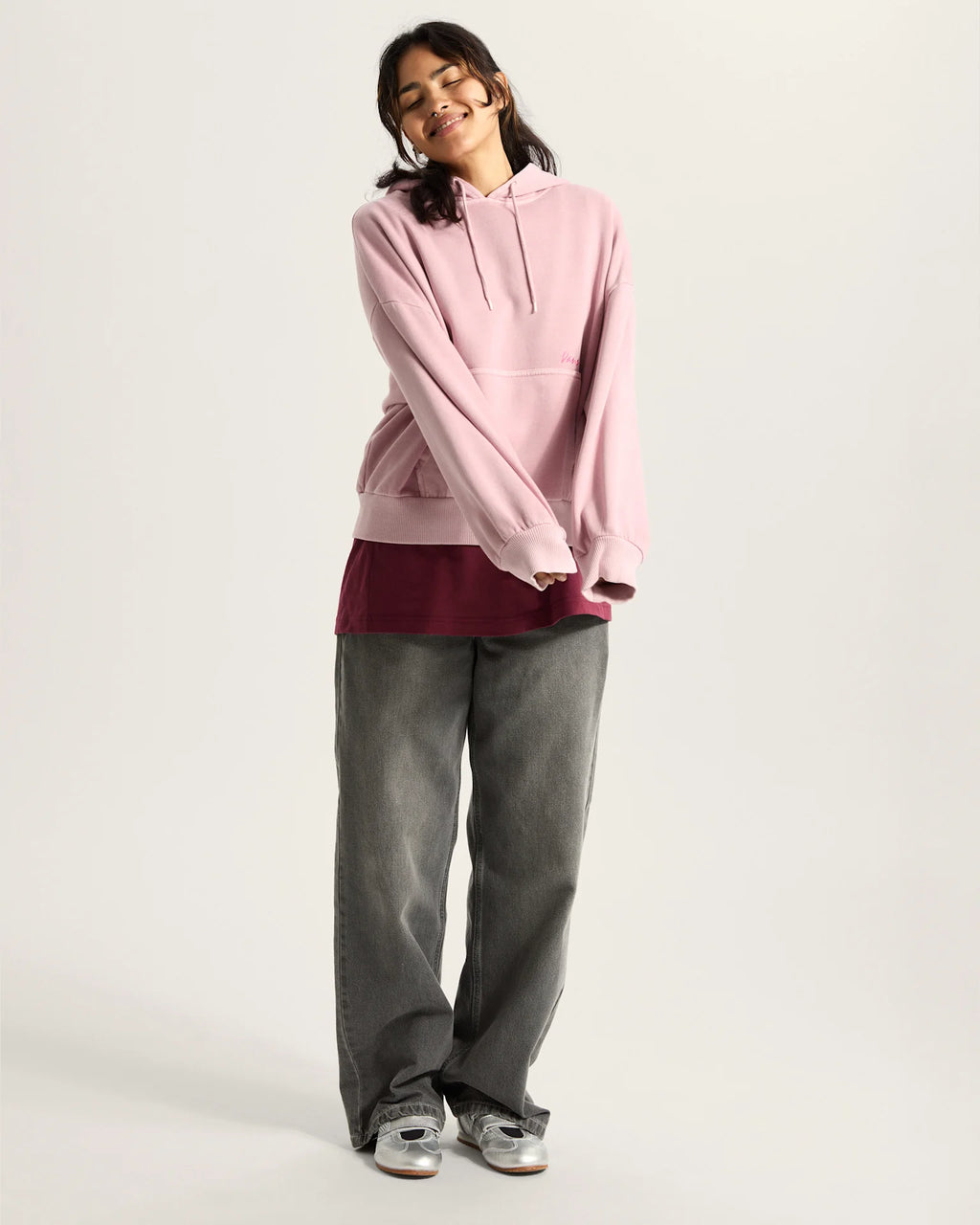 VANS Retro PO Hoodie Pink Dawn VN000MA2EN71 - 6