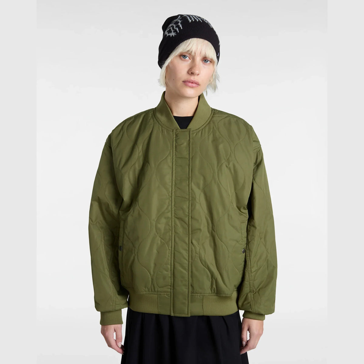 VANS Bennett Quilted Bomber LODEN GREEN kép 3