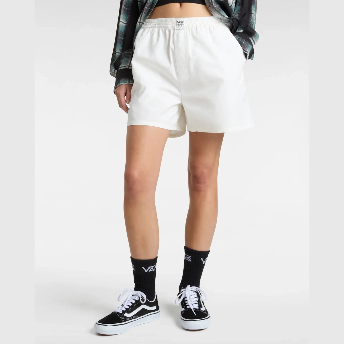 VANS Alicia Boxer Shorts White kép 3