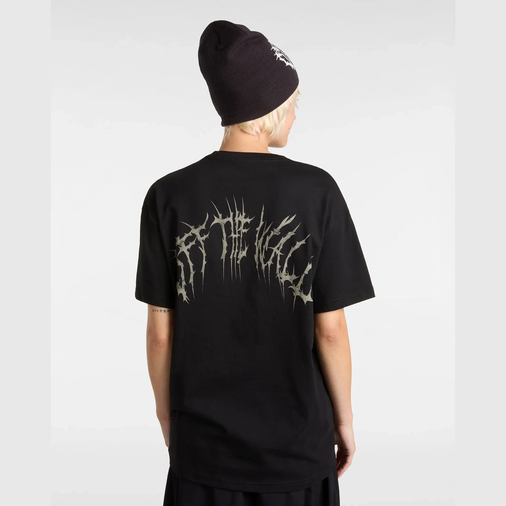 VANS Metal University Oversized SS Black kép 4