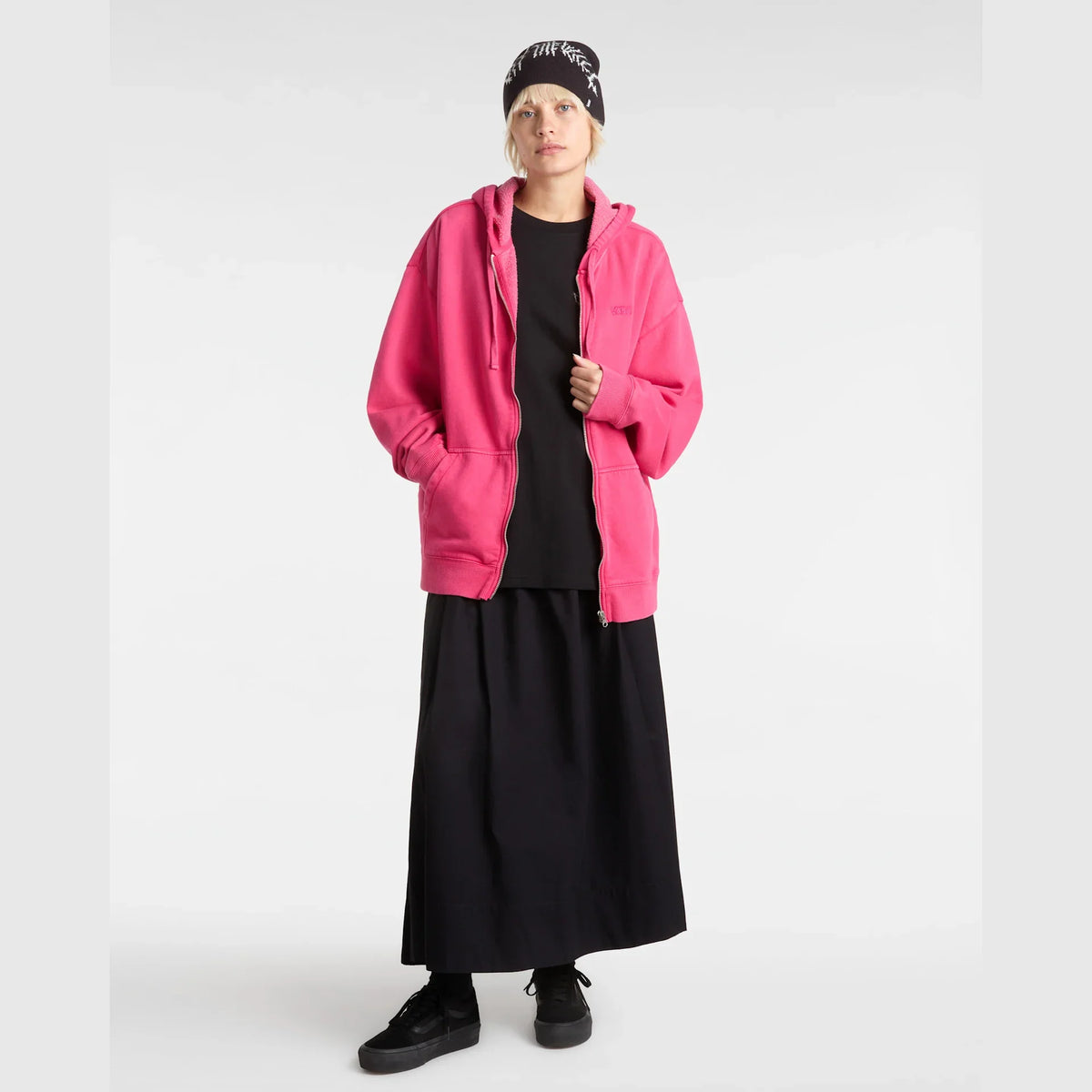 VANS Metal University Oversized SS Black kép 5