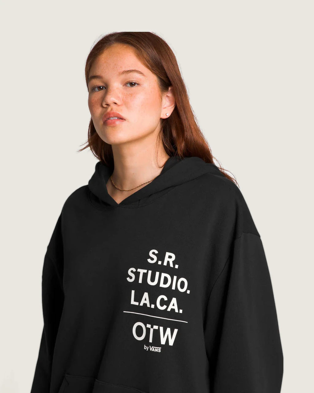 VANS OTW Sterling Ruby Hoodie SRLA Black Pulóver VN000MZFBLK1 - 4