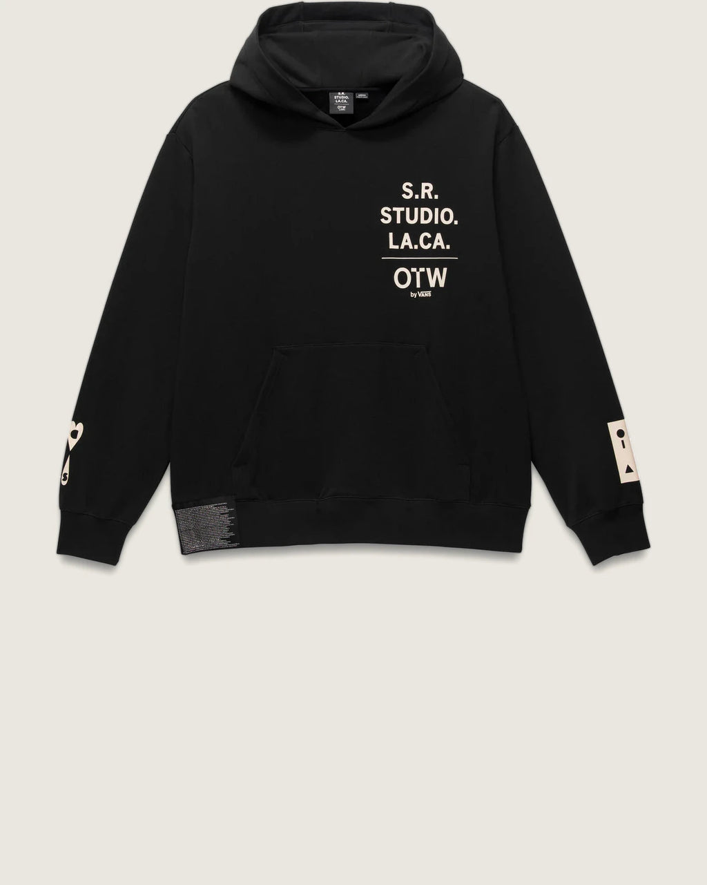 VANS OTW Sterling Ruby Hoodie SRLA Black Pulóver VN000MZFBLK1 - 5