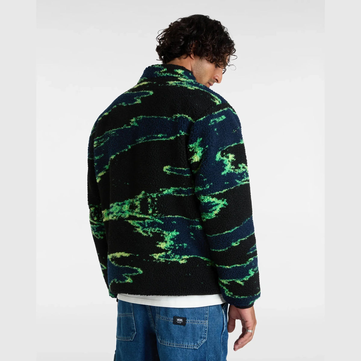 VANS Slip Stream Full Zip Jacket Black kép 4
