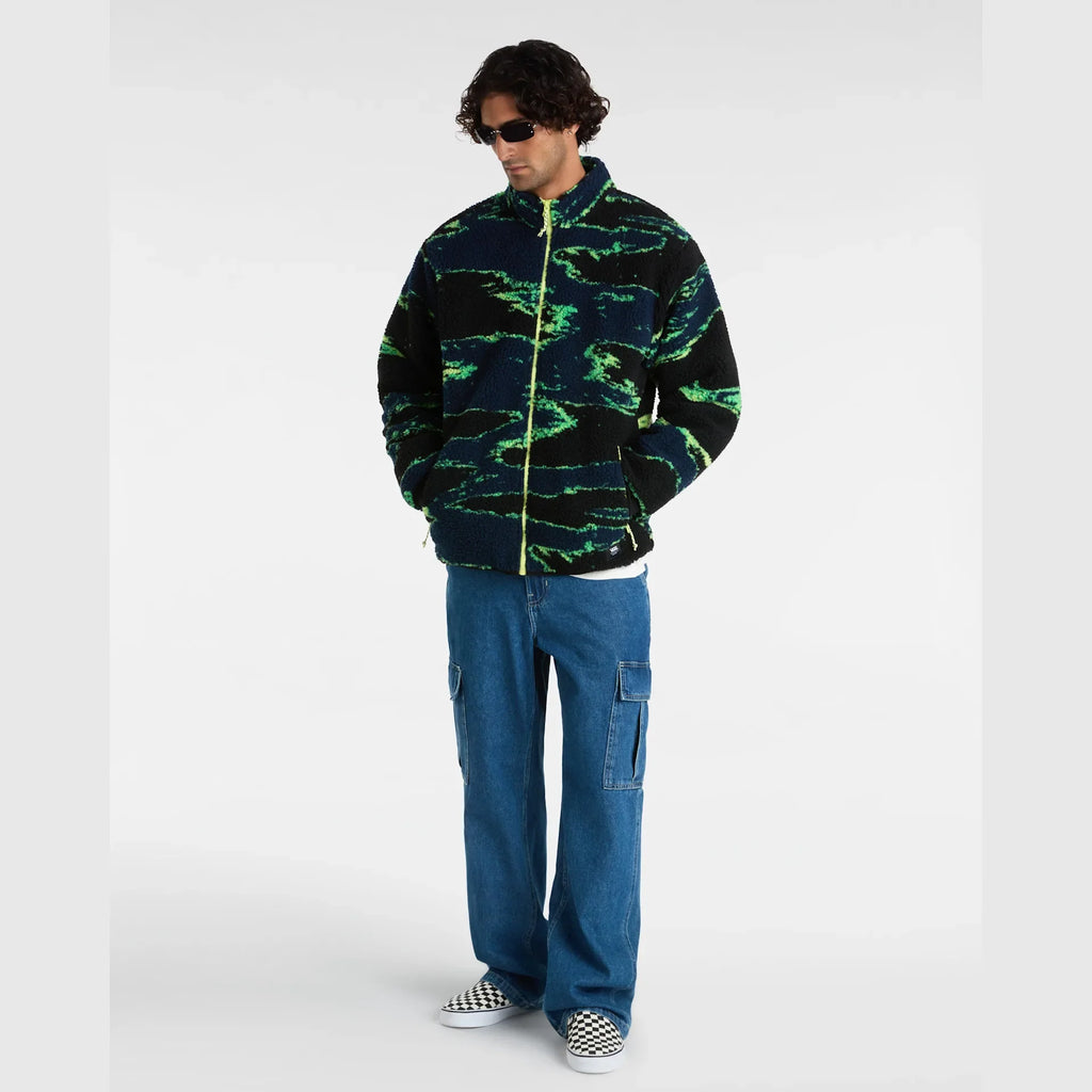 VANS Slip Stream Full Zip Jacket Black kép 6