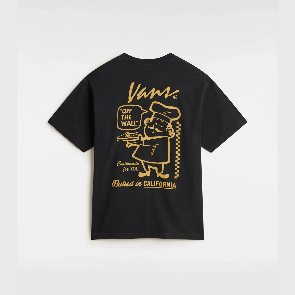 VANS 66 BAKED IN LOOSE SS Black kép 2