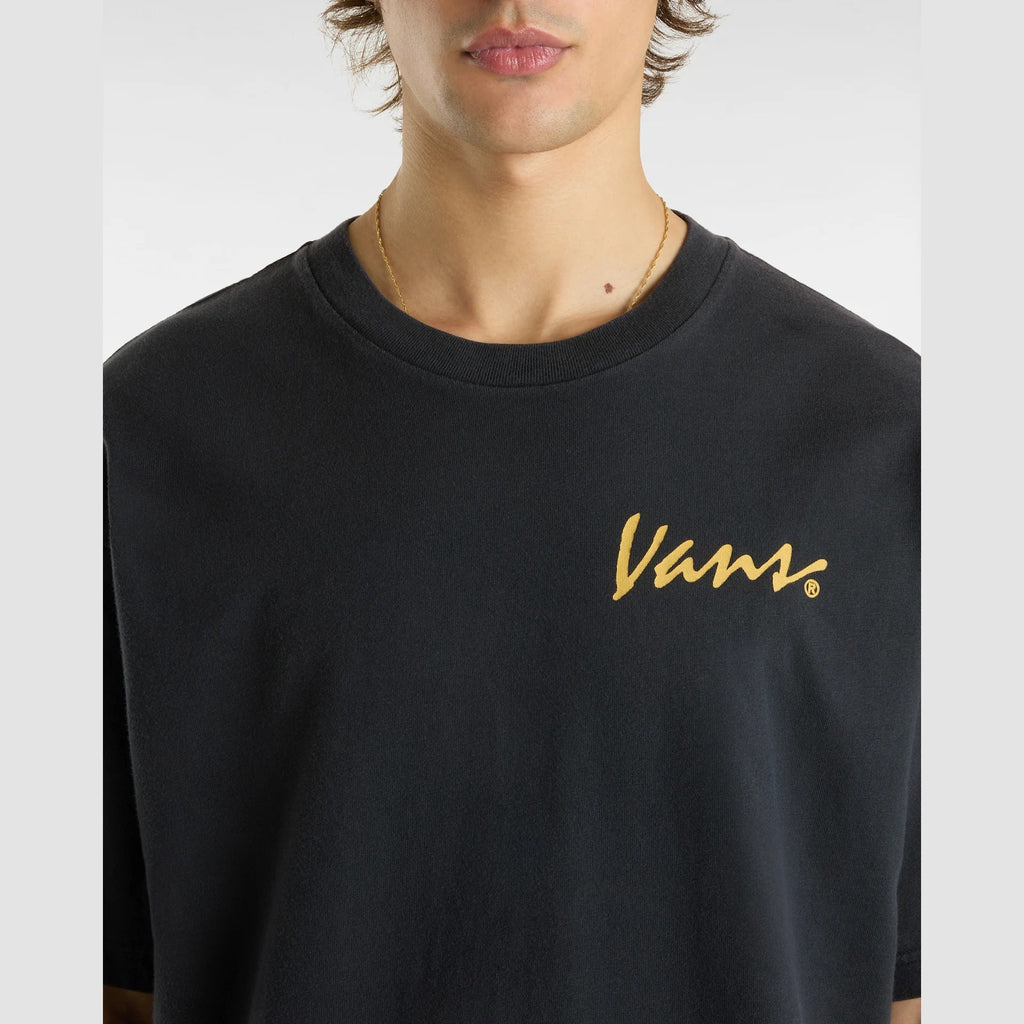 VANS 66 BAKED IN LOOSE SS Black kép 6