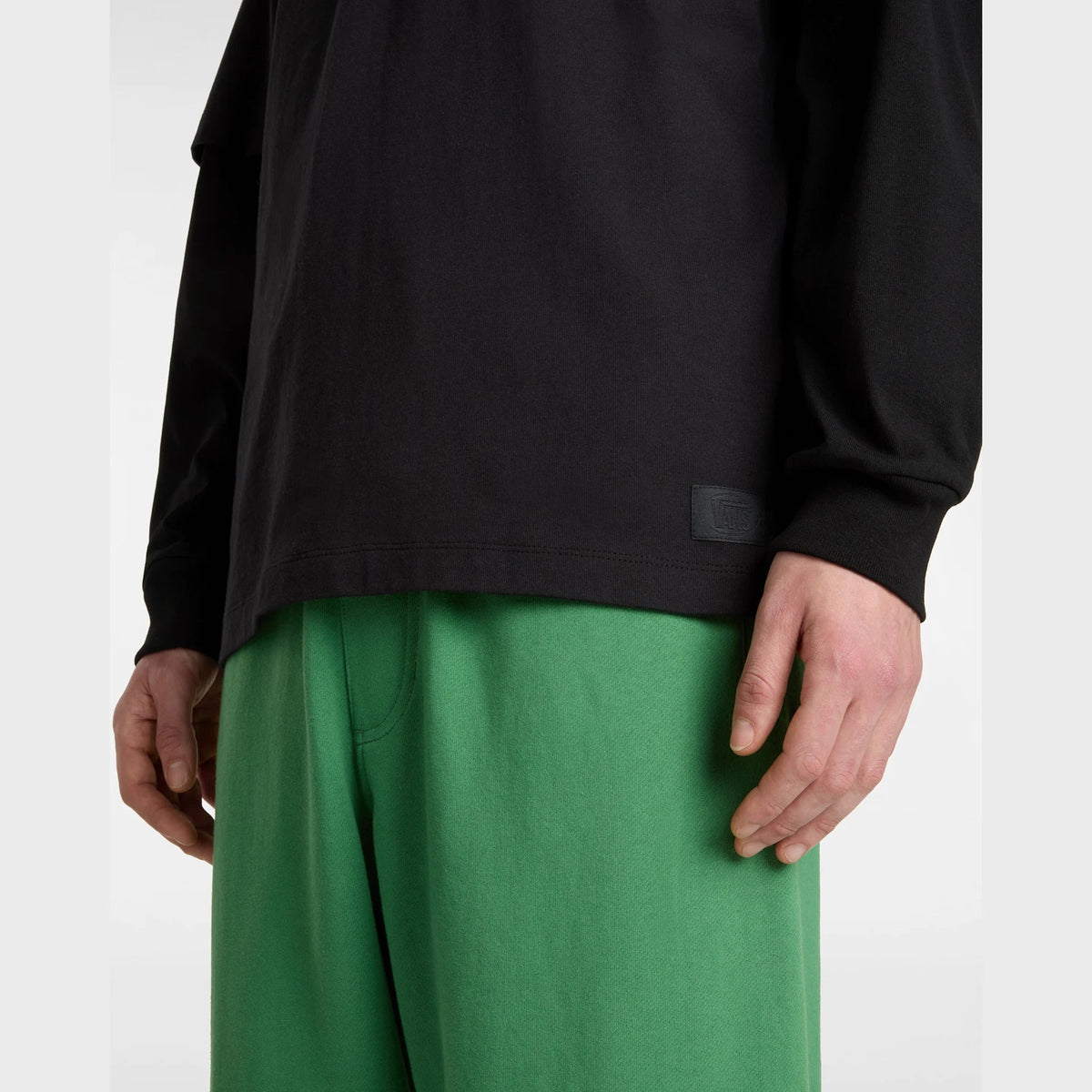 VANS LEFT CHEST II LOOSE LS Black kép 7