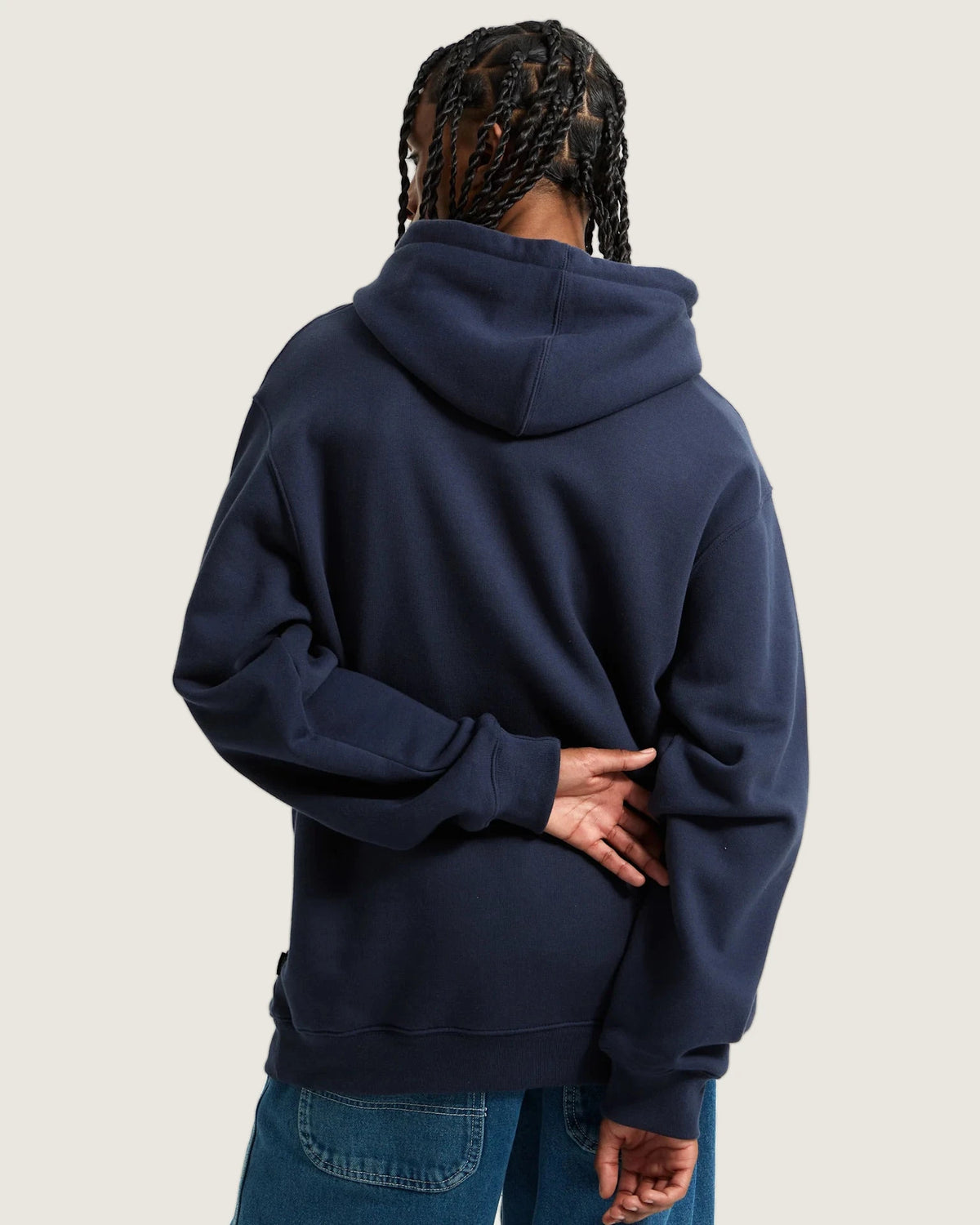 VANS LEFT CHEST II LOOSE PO PARISIAN NIGHT Pulóver VN000P21JDU1 - 4