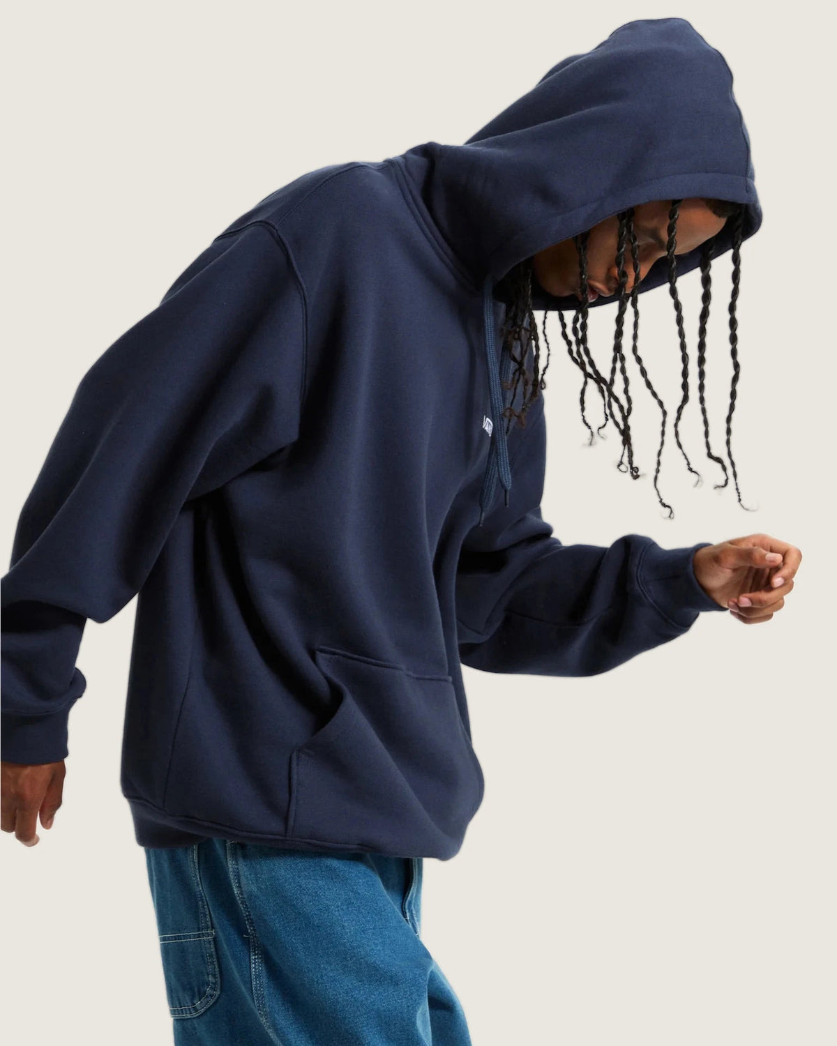 VANS LEFT CHEST II LOOSE PO PARISIAN NIGHT Pulóver VN000P21JDU1 - 5