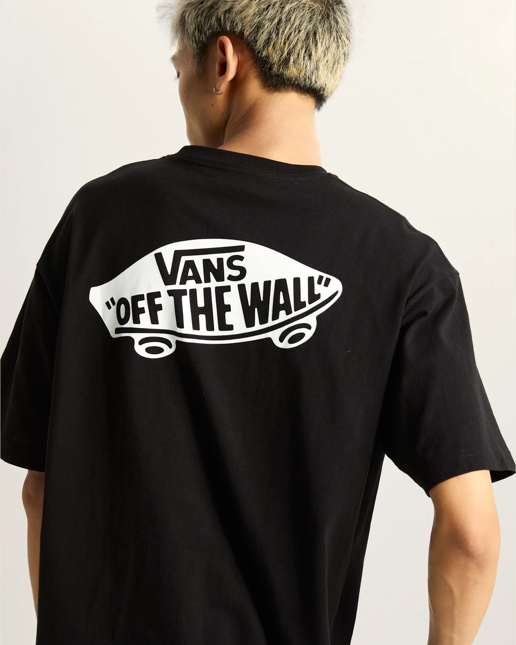 VANS STYLE 76 II LOOSE SS TE Black/White Póló VN000P50Y281 - 7