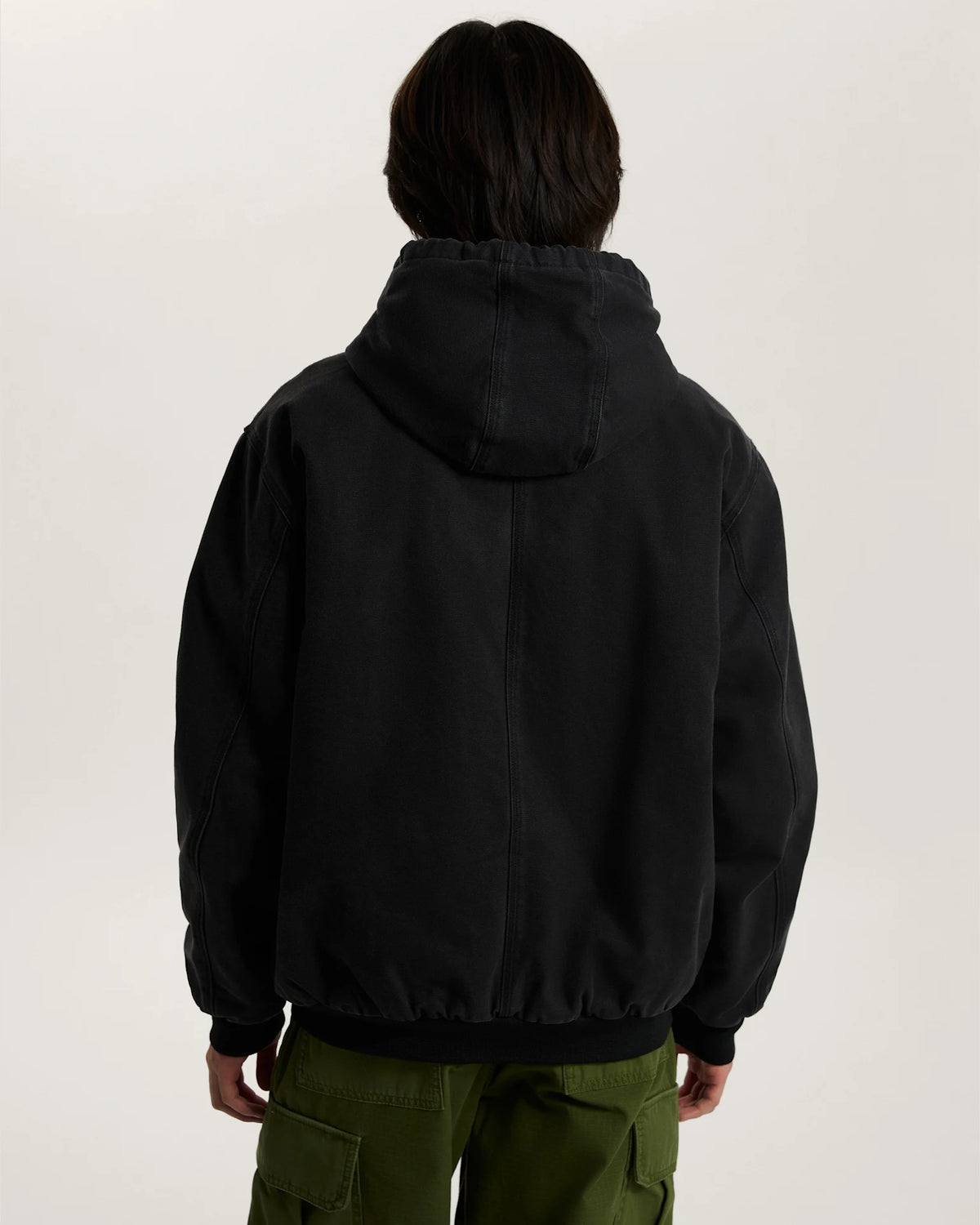 Vans Workwear Canvas Full Zip Jacket Black VN000P79BLK1 - 4