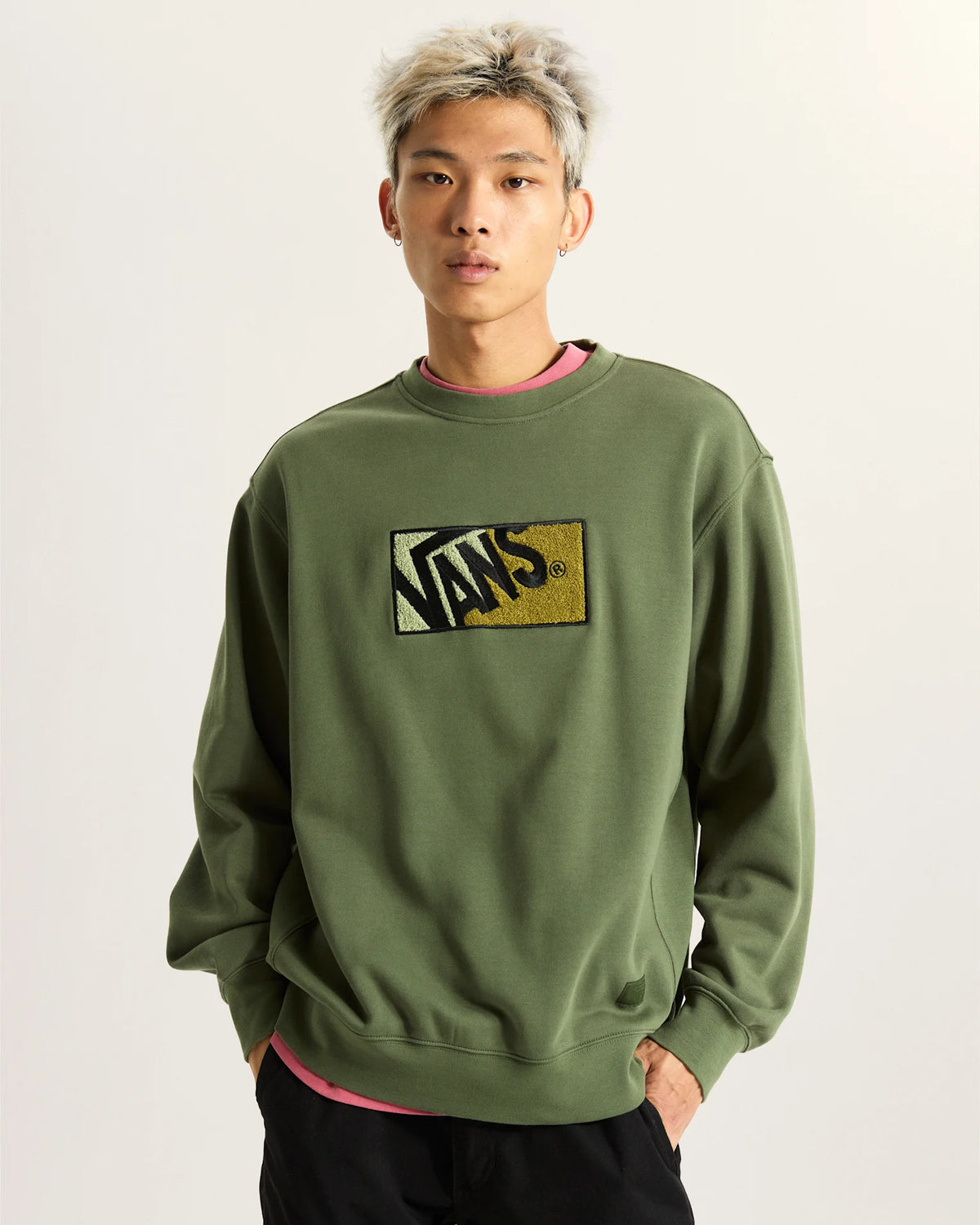 VANS Original Standards 2-To Pine Forest Pulóver VN000P8CEN61 - 3