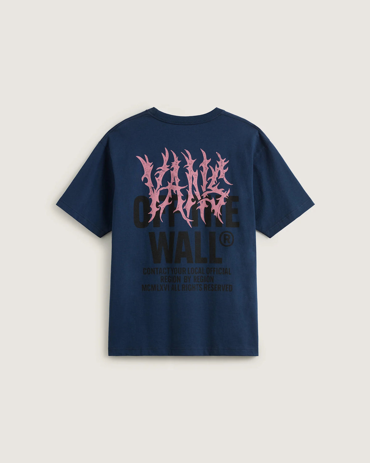 VANS Metal Wall SS Navy Póló VN000PCENVY1 - 2