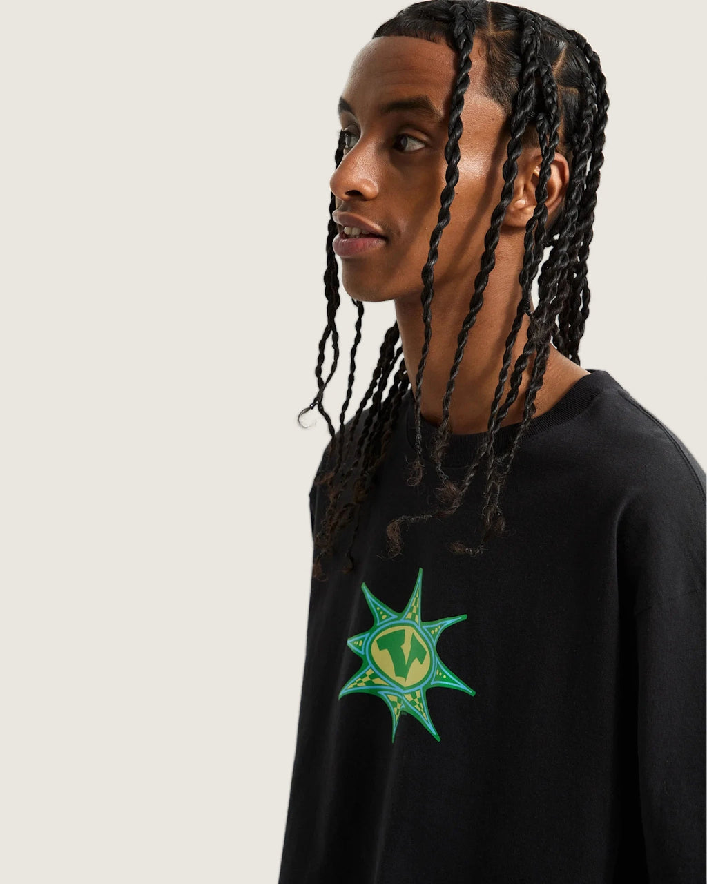 VANS Star Checker SS Black Póló VN000PDRBLK1 - 7