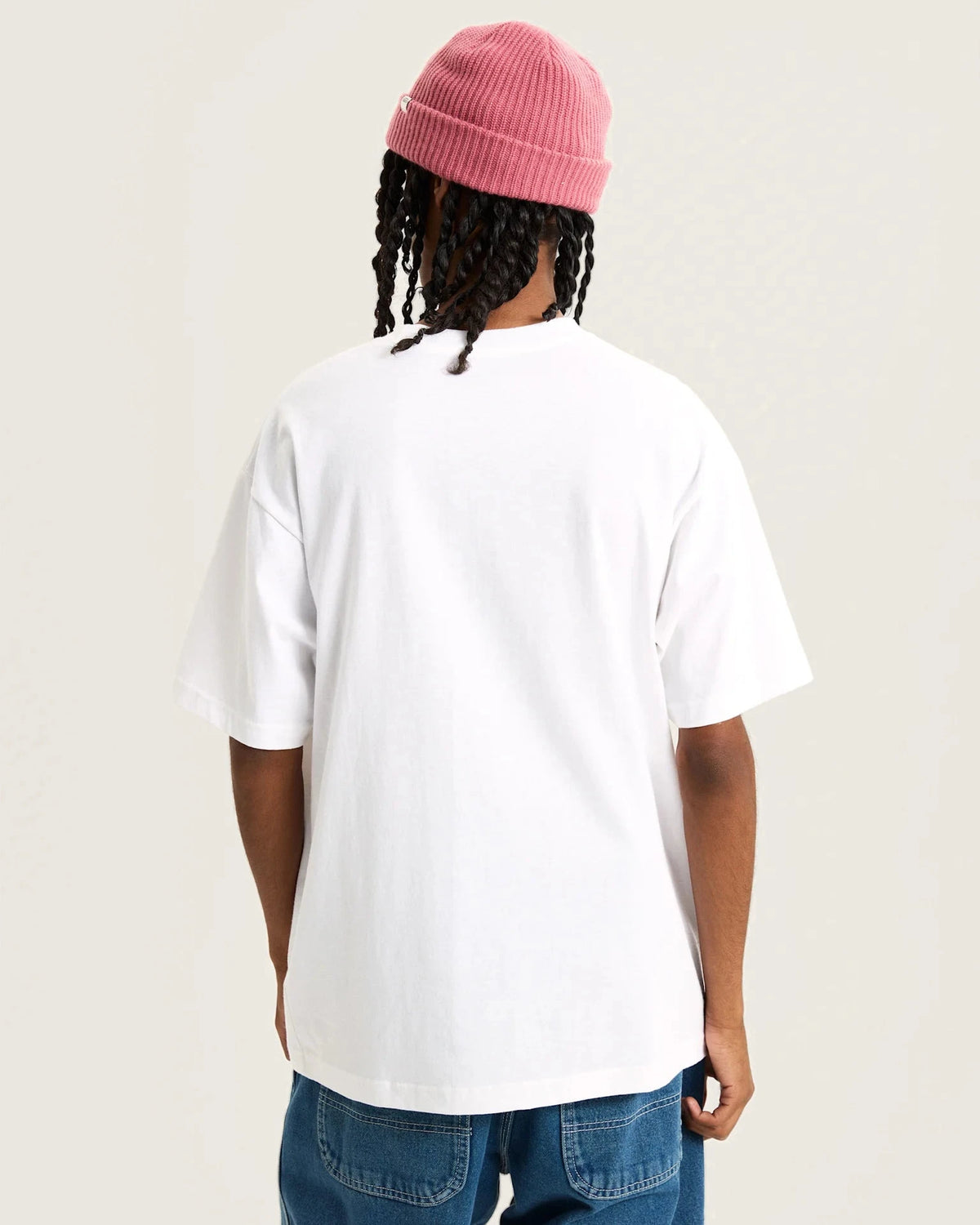 VANS Happy Spike SS White Póló VN000PE7WHT1 - 4